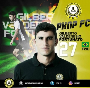 Tem Gols! Gilberto marca mais 2 gols do Perak