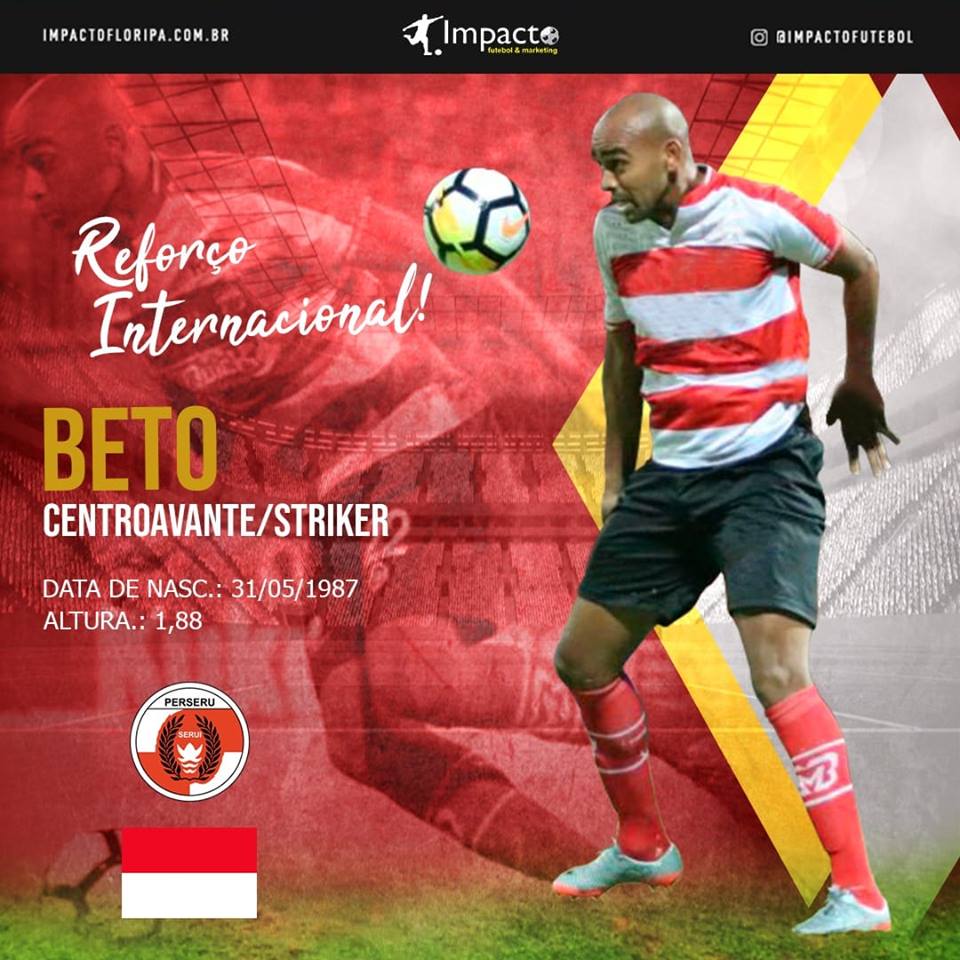 Tem Gol!!! Beto - Centroavante - Impacto marcou na Ásia