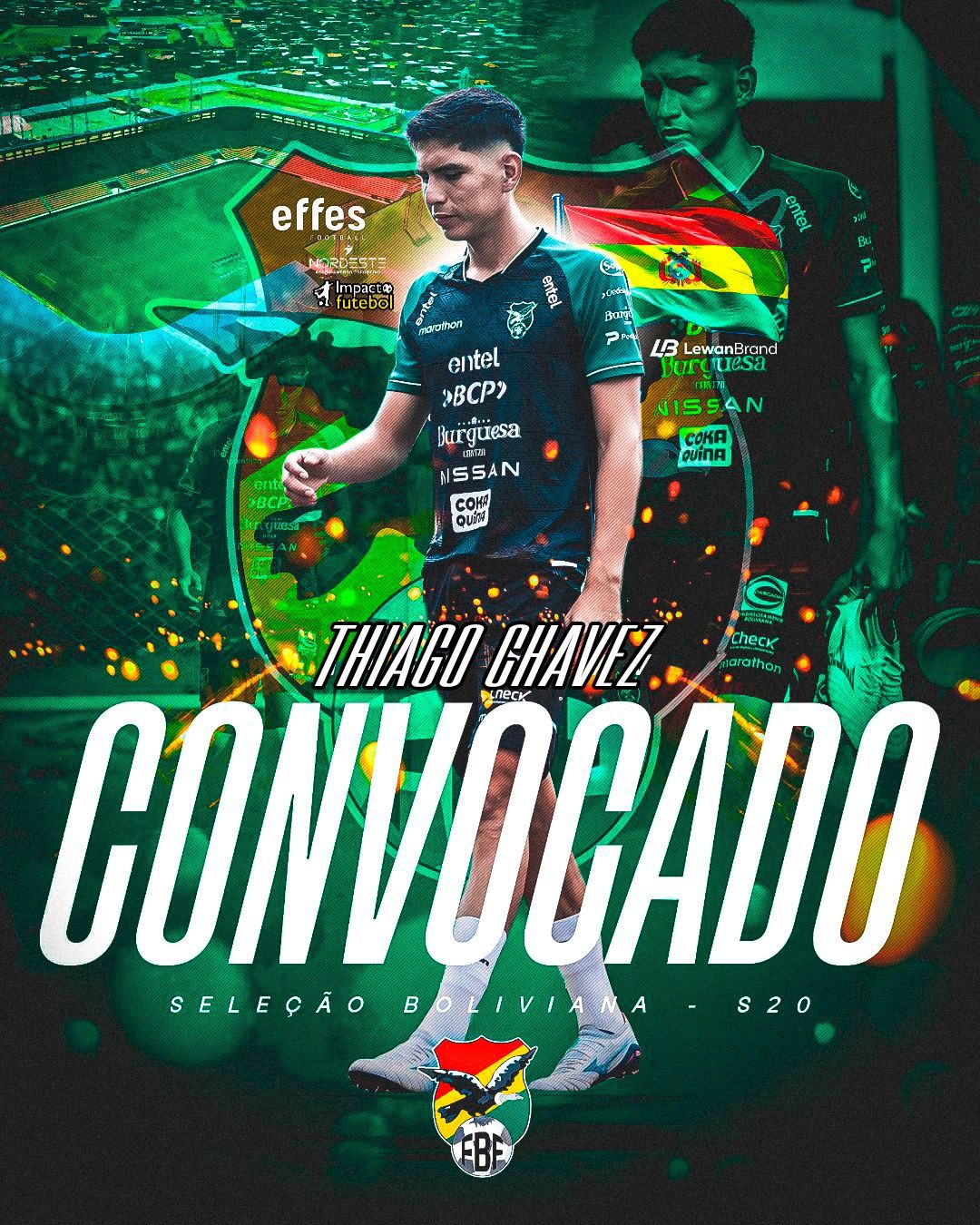 Convocação Seleção Boliviana