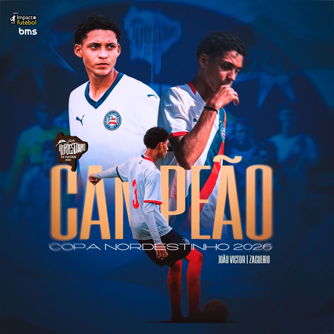 É Campeão! Copa Nordestinho 2026 - João Victor