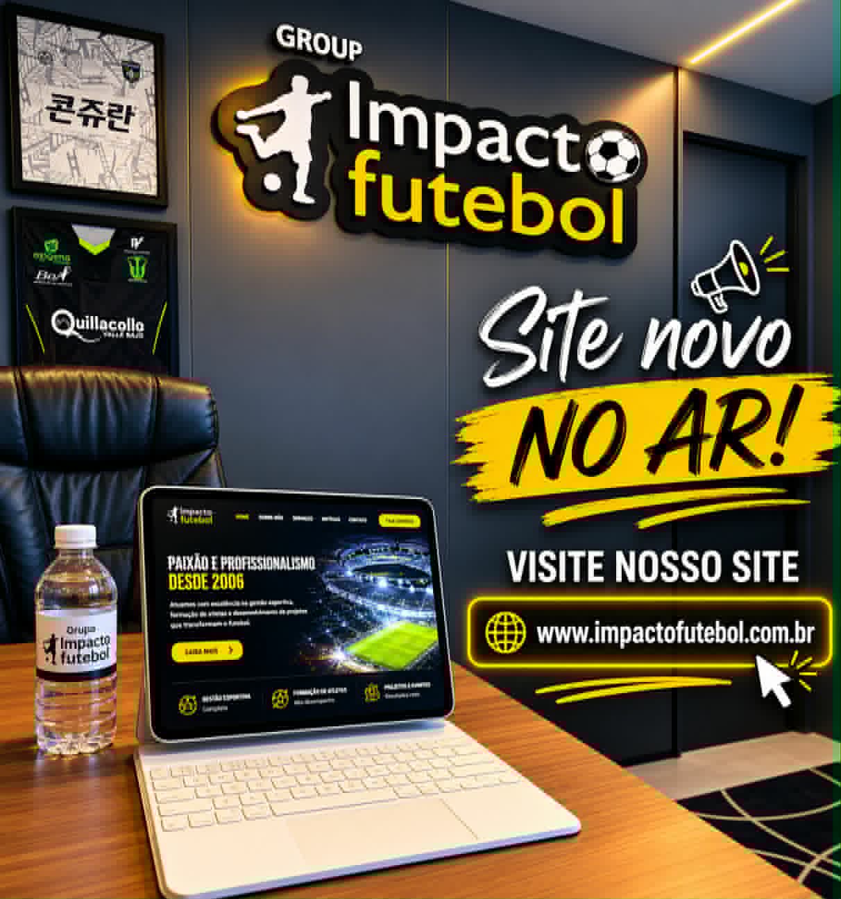 Novo site Impacto Futebol esta no AR!